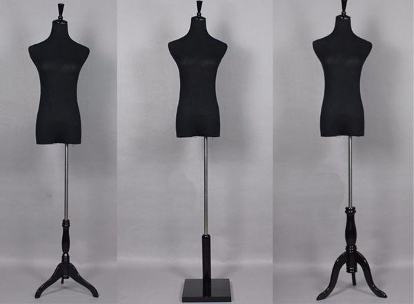 high qulity half body torso woman manikin cloth fabric adjustable arms female display mannequin, Khaki
high qulity half body torso woman manikin cloth fabric adjustable arms female display mannequin, Khaki