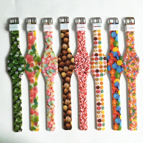 fashion digital led wristwatches for children touch screen wristband watch silicone strap girls boys watch toy gift 60 colors, Slivery;brown
fashion digital led wristwatches for children touch screen wristband watch silicone strap girls boys watch toy gift 60 colors, Slivery;brown