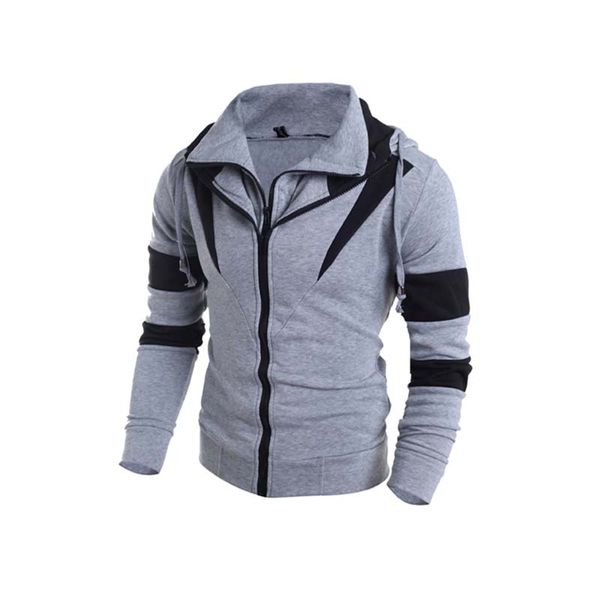 new fashion cool sweatshirt hoodies men zipper hoodie hit color stitching streetwear hip hop tracksuit zipper hoody fake 2 piece, Black
new fashion cool sweatshirt hoodies men zipper hoodie hit color stitching streetwear hip hop tracksuit zipper hoody fake 2 piece, Black