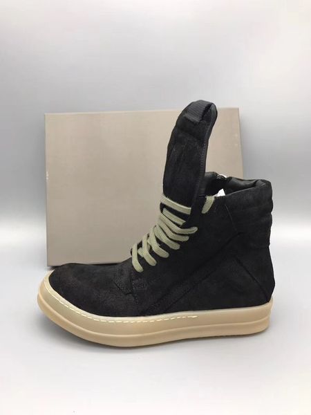 18ss deerski original tpu sole geo basket rivet hool trainer luxury boots final verson original leather boots, Black
18ss deerski original tpu sole geo basket rivet hool trainer luxury boots final verson original leather boots, Black
