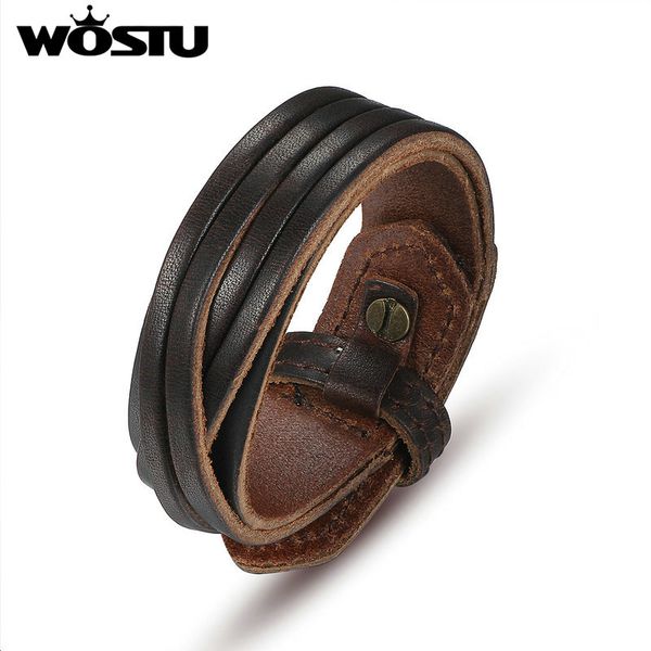 100% genuine leather wrap vintage brown bracelet & bangles friendship fashion jewelry for men women gift, Golden;silver
100% genuine leather wrap vintage brown bracelet & bangles friendship fashion jewelry for men women gift, Golden;silver