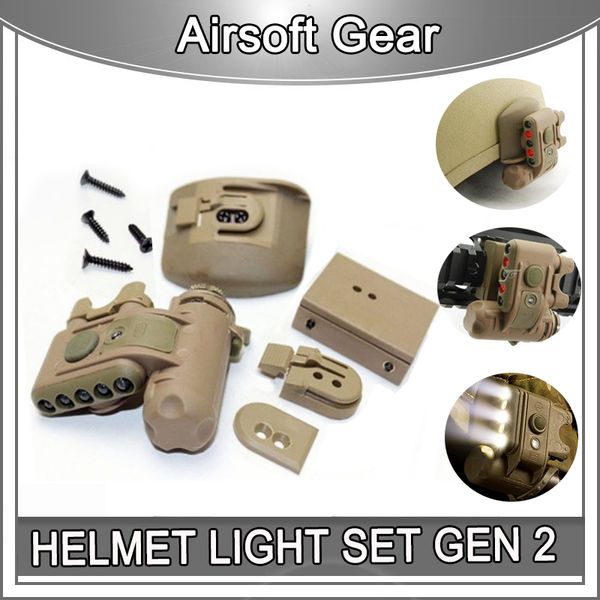 helmet light set gen 2 tactical gen2 helmet led airsoft ir signal light gen-2 safety lamp survival light for 20mm rail /mich helmet
helmet light set gen 2 tactical gen2 helmet led airsoft ir signal light gen-2 safety lamp survival light for 20mm rail /mich helmet