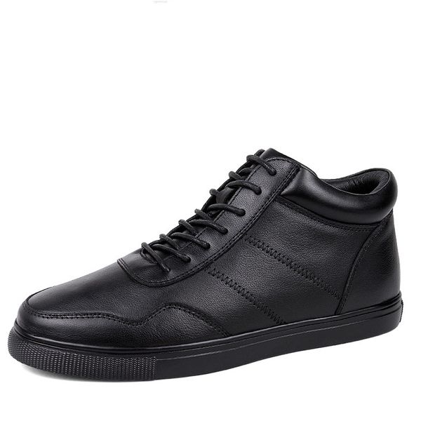 men winter boots with fur shoes lace up warm snow boots for men leather shoes luxury ankle boots shoes 48, Black
men winter boots with fur shoes lace up warm snow boots for men leather shoes luxury ankle boots shoes 48, Black