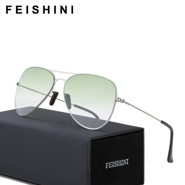 feishini лето океан синий прозрачный цвет слепой очки женщин роскошь металла hd с антибликовым покрытием видение очки мужчины марка пилот, White;black
feishini лето океан синий прозрачный цвет слепой очки женщин роскошь металла hd с антибликовым покрытием видение очки мужчины марка пилот, White;black