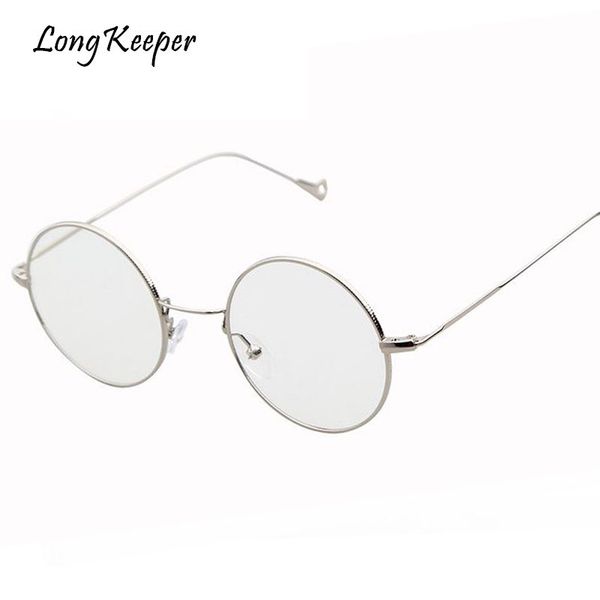 long keeper retro women round glasses frame men clear lens glasses male female alloy transparent optical eyewares, Silver
long keeper retro women round glasses frame men clear lens glasses male female alloy transparent optical eyewares, Silver