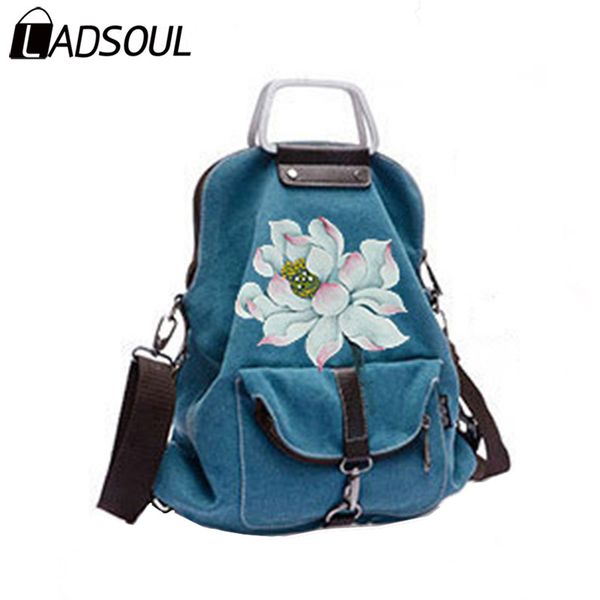 ladsoul backpack chinese style backpack women national hand painted causal bag bags for girl female landscape flower bag a5246/h
ladsoul backpack chinese style backpack women national hand painted causal bag bags for girl female landscape flower bag a5246/h