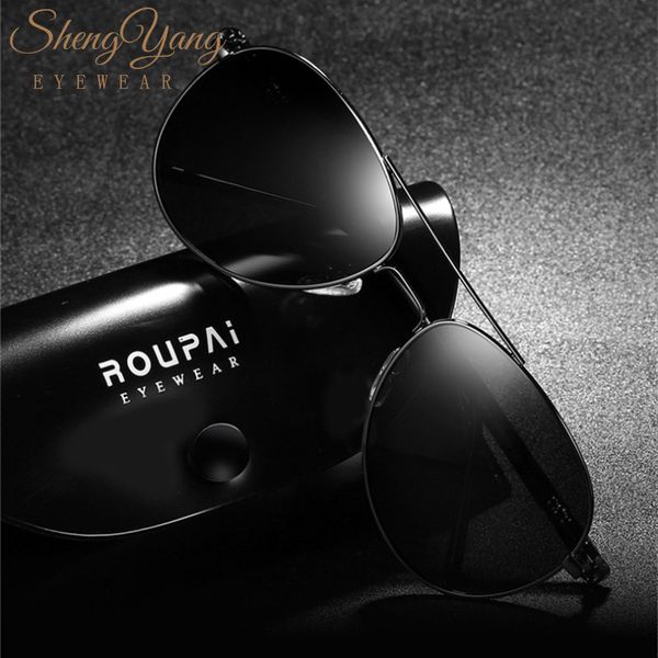 shengyang brand designer pilot polarized men's sunglasses aluminum mirror sun glasses eyewear gafas masculino r209, White;black
shengyang brand designer pilot polarized men's sunglasses aluminum mirror sun glasses eyewear gafas masculino r209, White;black