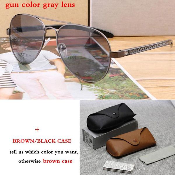 new brand sunglasses for men women pilot sunglass uv400 eyewear designer sun glasses plank frame with brown cases box, White;black
new brand sunglasses for men women pilot sunglass uv400 eyewear designer sun glasses plank frame with brown cases box, White;black