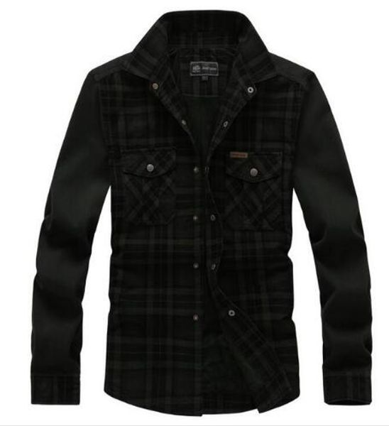 winter pu new designer thickness shirt cargo man's plaid corduroy cashmere inner winter military man hiking shirts full, Gray;blue
winter pu new designer thickness shirt cargo man's plaid corduroy cashmere inner winter military man hiking shirts full, Gray;blue