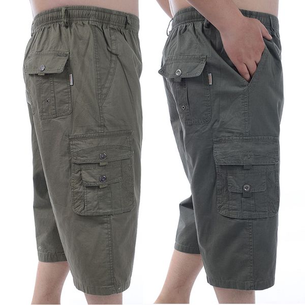 summer short for men baggy multi pocket zipper mens cargo short breeches male long army green khaki grey plus size, Black
summer short for men baggy multi pocket zipper mens cargo short breeches male long army green khaki grey plus size, Black
