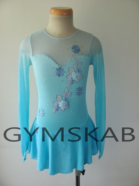 2018 graceful figure skating dress women's girl's customized ice skating dress long-sleeved gymnastics costume 103, Black;red
2018 graceful figure skating dress women's girl's customized ice skating dress long-sleeved gymnastics costume 103, Black;red