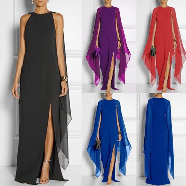summer women's chiffon long dress queen van dress women's casual dresses party dresses women's long dress skirts, Black;gray
summer women's chiffon long dress queen van dress women's casual dresses party dresses women's long dress skirts, Black;gray