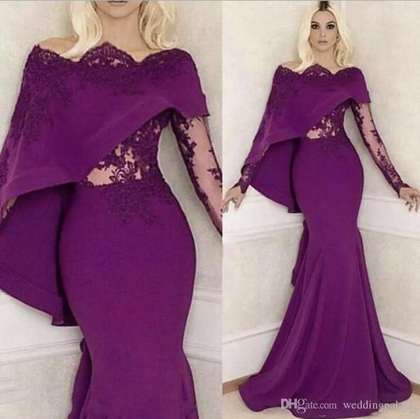 grape 2019 new fashion mermaid prom evening dresses long sleeves lace applique jewel neck formal dress prom gowns robes de bal, Black;red
grape 2019 new fashion mermaid prom evening dresses long sleeves lace applique jewel neck formal dress prom gowns robes de bal, Black;red