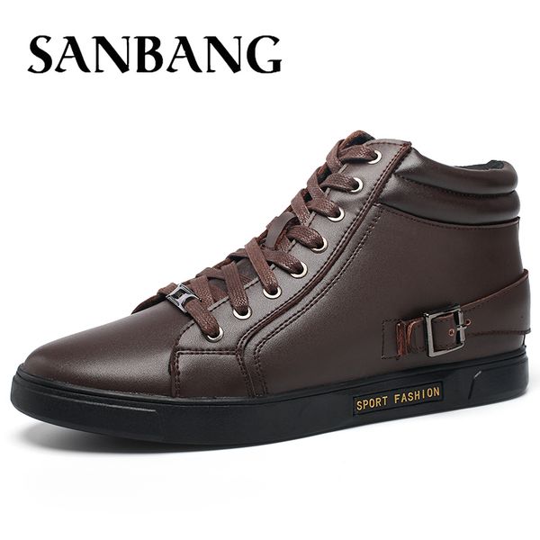 new fashion men winter genuine leather shoes solid color snow boots plush inside antiskid bottom keep warm waterproof kx5, Black
new fashion men winter genuine leather shoes solid color snow boots plush inside antiskid bottom keep warm waterproof kx5, Black