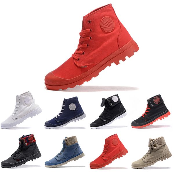 wholesale new palladium pallabrouse men high army military ankle mens women boots canvas sneakers casual shoe anti-slip designer shoes 36-45, Black
wholesale new palladium pallabrouse men high army military ankle mens women boots canvas sneakers casual shoe anti-slip designer shoes 36-45, Black