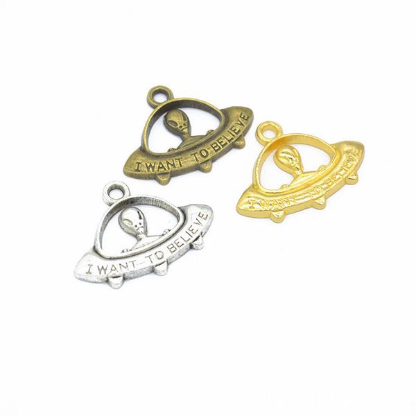 200 pcs /lot ufo charms pendant 31*23mm spaceship charms with i want to believe 3 colors, Bronze;silver
200 pcs /lot ufo charms pendant 31*23mm spaceship charms with i want to believe 3 colors, Bronze;silver