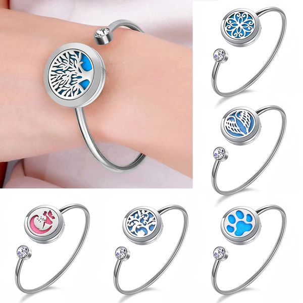 wholesale 20mm new magnetic 316l stainless steel aromatherapy locket bangles silver essential oil diffuser bracelets bangle, Black
wholesale 20mm new magnetic 316l stainless steel aromatherapy locket bangles silver essential oil diffuser bracelets bangle, Black