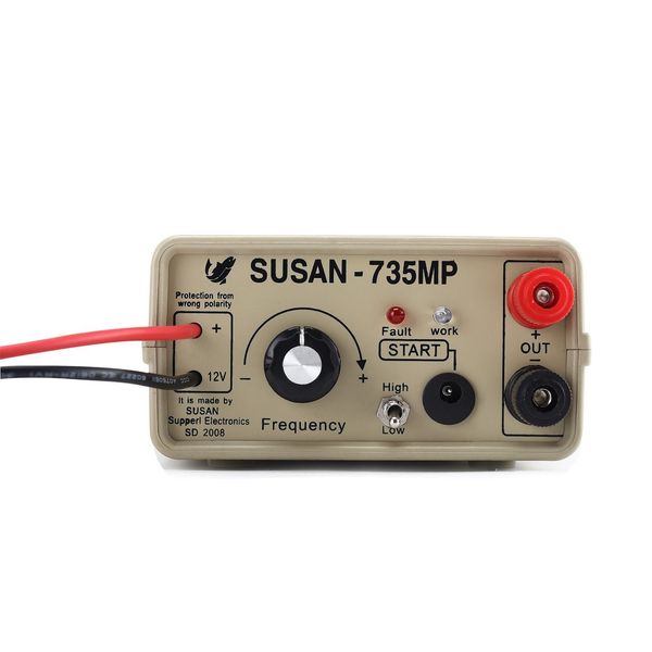 SUSAN 735MP Ultrasonic Inverter,Electro Fisher, Fish Stunner, Fishing Device
SUSAN 735MP Ultrasonic Inverter,Electro Fisher, Fish Stunner, Fishing Device