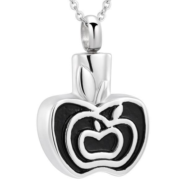 wholesale apple shape human ashes cremation urn necklaces cremation jewelry for women, Silver
wholesale apple shape human ashes cremation urn necklaces cremation jewelry for women, Silver