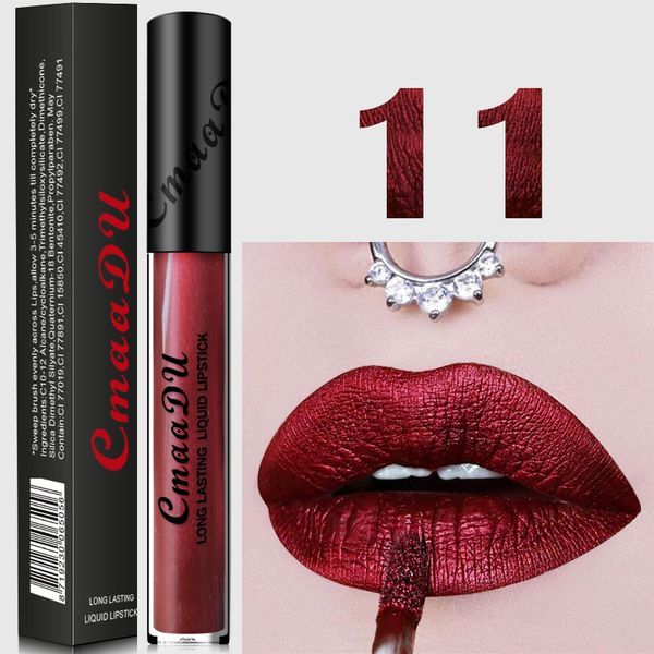 2018 brand lipstick long-lasting waterproof matte lipstick metal color beauty lip makeup cmaadu nude color tape box new gold
2018 brand lipstick long-lasting waterproof matte lipstick metal color beauty lip makeup cmaadu nude color tape box new gold