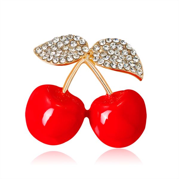 fashion red enamel cherry plant brooches for women kids rhinestones brooch corsage small bouquet hijab pins and broches jewelry, Gray
fashion red enamel cherry plant brooches for women kids rhinestones brooch corsage small bouquet hijab pins and broches jewelry, Gray
