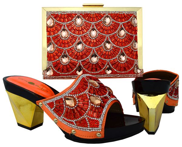 beautiful orange women pumps and bag set with big crystal african shoes match handbag set for dress bch-17,heel 8.3cm, Black
beautiful orange women pumps and bag set with big crystal african shoes match handbag set for dress bch-17,heel 8.3cm, Black