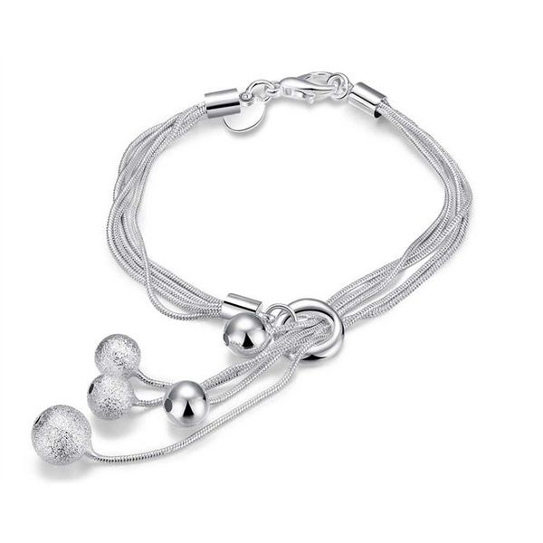 small o hanging sand light bead bracelet silver plated bracelet spb243; wedding gift men and women 925 silver bracelet link, chain, Black
small o hanging sand light bead bracelet silver plated bracelet spb243; wedding gift men and women 925 silver bracelet link, chain, Black