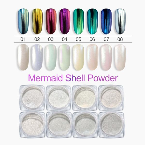 coscelia 1 box pearl shell chameleon mirror nail powder glitters diy shell nail art chrome pigment dust manicure decoration, Silver;gold
coscelia 1 box pearl shell chameleon mirror nail powder glitters diy shell nail art chrome pigment dust manicure decoration, Silver;gold