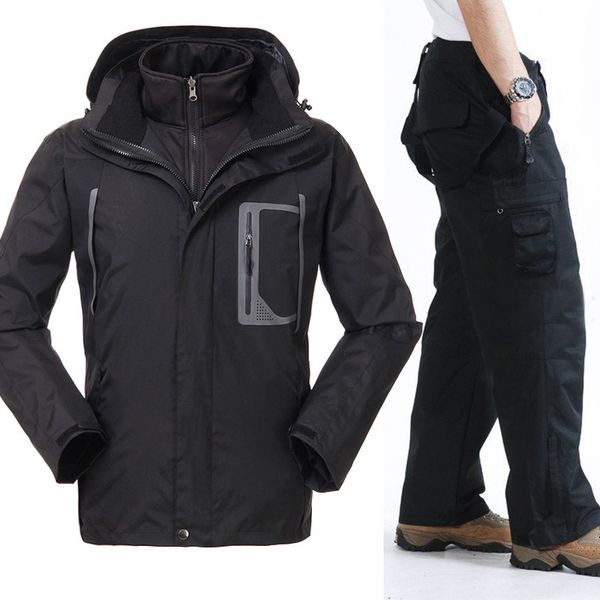 professional ski suit men winter mountain snow snowboard jacket outdoor waterproof windproof 3 in 1 warm jacket and straps pants
professional ski suit men winter mountain snow snowboard jacket outdoor waterproof windproof 3 in 1 warm jacket and straps pants