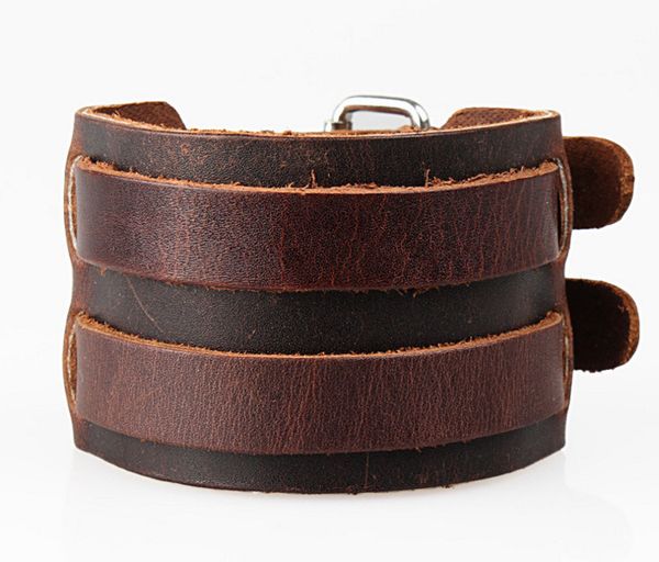 men and women popular fashion in europe and the double buckle leather bracelet bracelet with leather bracelet popular personality act the ro, Golden;silver
men and women popular fashion in europe and the double buckle leather bracelet bracelet with leather bracelet popular personality act the ro, Golden;silver
