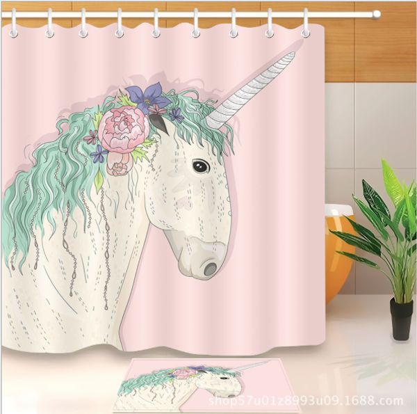 3d polyester fabric handmade horse shower curtains with 12 hooks for bathroom decor modern bath waterproof curtain floor mats sets
3d polyester fabric handmade horse shower curtains with 12 hooks for bathroom decor modern bath waterproof curtain floor mats sets