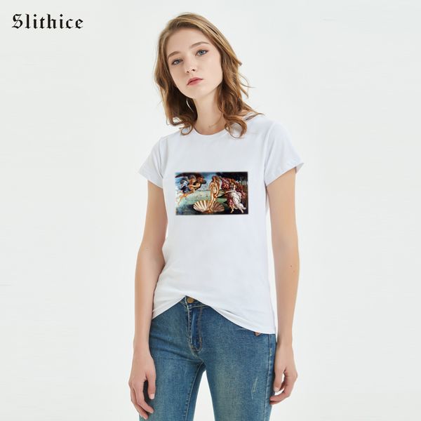 slithice vintage art oil painting print t shirt women short sleeve harajuku summer female t-shirts tees shirt camisas mujer, White
slithice vintage art oil painting print t shirt women short sleeve harajuku summer female t-shirts tees shirt camisas mujer, White