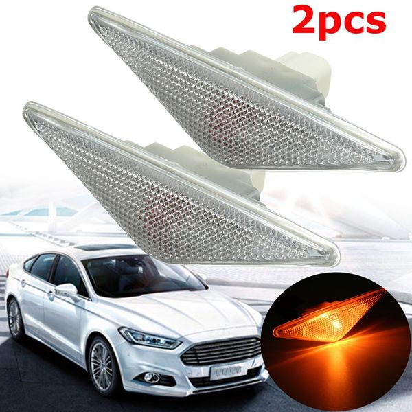 2Pcs Передние треугольные повторители Blinker Индикаторы указателей поворота Прозрач
2Pcs Передние треугольные повторители Blinker Индикаторы указателей поворота Прозрач