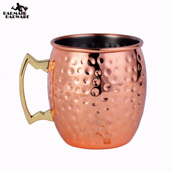1pcs 550ml 304 stainless steel drum type moscow mug hammered copper plated beer mug beer cup water glass drinkware
1pcs 550ml 304 stainless steel drum type moscow mug hammered copper plated beer mug beer cup water glass drinkware