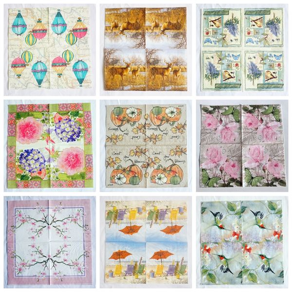 paper napkins decoupage mix 20pcs 25*25cm vintage bird flower napkins for decoupage
paper napkins decoupage mix 20pcs 25*25cm vintage bird flower napkins for decoupage