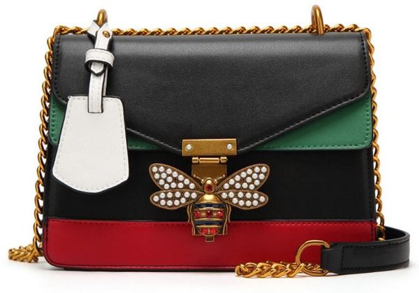 Free Shipping 2018 Ruil Women Color splicing Little bee Bags Fashion Zipper Designer Handbag Casual Shoulder Messenger Bag New Sac Femme
Free Shipping 2018 Ruil Women Color splicing Little bee Bags Fashion Zipper Designer Handbag Casual Shoulder Messenger Bag New Sac Femme