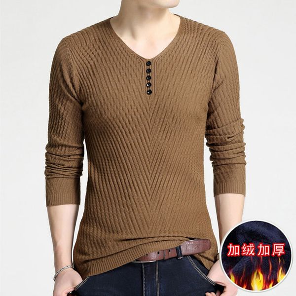 2018 autumn and winter fleece sweater man casual wear fashion design v neck knitted pullover men yellow blue korean sweater men, White;black
2018 autumn and winter fleece sweater man casual wear fashion design v neck knitted pullover men yellow blue korean sweater men, White;black