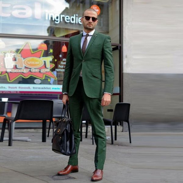 fashion green slim fit mens tuxedos one buttons business blazer custom made suit two pieces party clothing (jacket+pants), Black;gray
fashion green slim fit mens tuxedos one buttons business blazer custom made suit two pieces party clothing (jacket+pants), Black;gray
