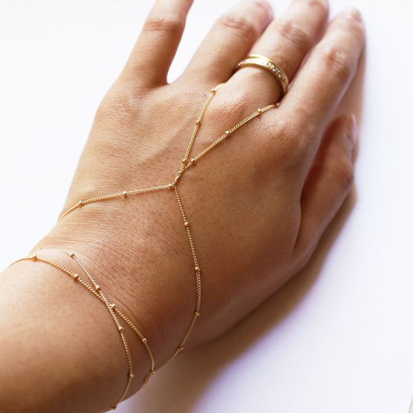 boho copper beads finger link bracelet fashion simple handmade slave bracelets lady girls charms bohemian summer hand jewelry, Black
boho copper beads finger link bracelet fashion simple handmade slave bracelets lady girls charms bohemian summer hand jewelry, Black