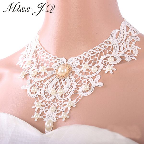 new arrival 2018 women white lace chokers necklaces for evening party fashion lady jewelry pearl pendant bridal accessories, Golden;silver
new arrival 2018 women white lace chokers necklaces for evening party fashion lady jewelry pearl pendant bridal accessories, Golden;silver
