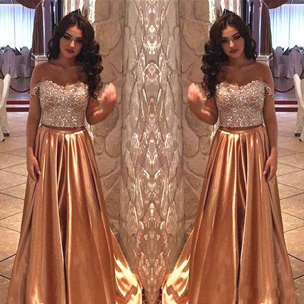 Gold Sequins Prom Dresses 2019 Off the Shoulder Prom Dresses Plus Size Formal Dresses For Party Gowns 
Gold Sequins Prom Dresses 2019 Off the Shoulder Prom Dresses Plus Size Formal Dresses For Party Gowns