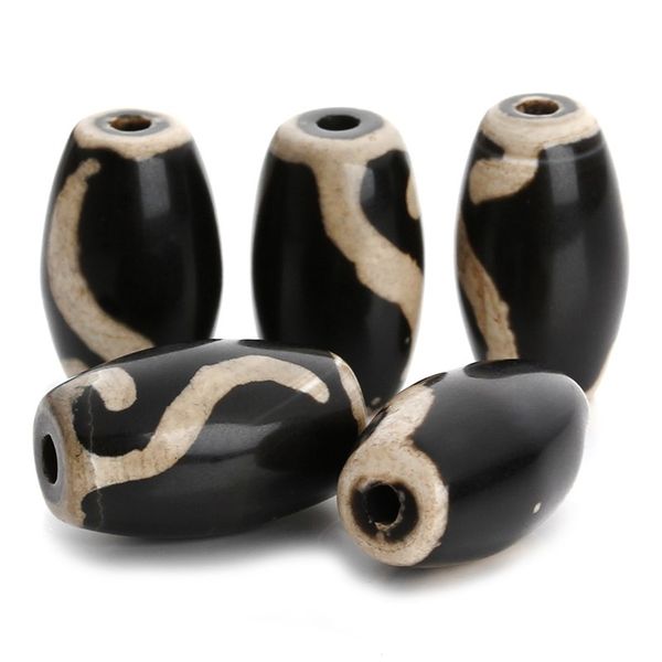 2pcs/lot natural agates tibet loose spacer dzi beads for jewelry making large hole charm beads bracelet necklace findings f3984, Black
2pcs/lot natural agates tibet loose spacer dzi beads for jewelry making large hole charm beads bracelet necklace findings f3984, Black