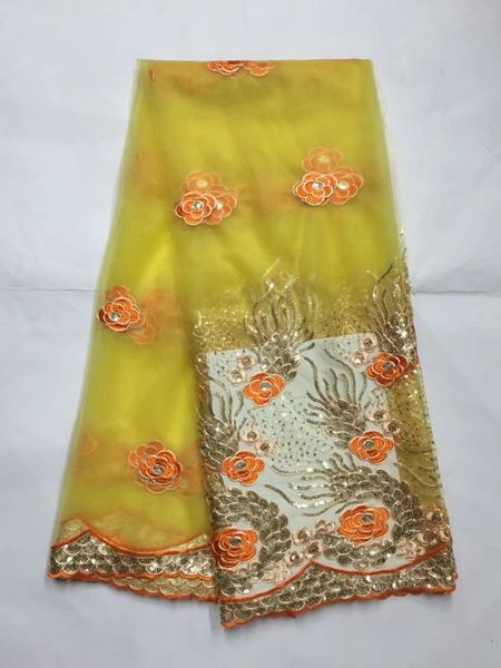 5 yards/pc wonderful yellow french net lace with flower sequins design african mesh lace fabric for dress jn6-3
5 yards/pc wonderful yellow french net lace with flower sequins design african mesh lace fabric for dress jn6-3