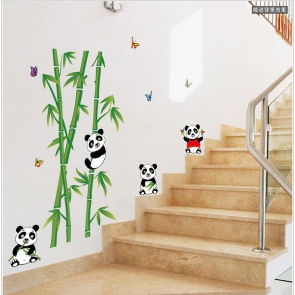 mural vinyl wall sticker removable cute panda eating bamboo nursery room sticker
mural vinyl wall sticker removable cute panda eating bamboo nursery room sticker