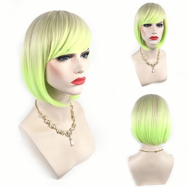 2018 festival lady cosplay wigs short hair wig nightclub bar bob haircut party lace wigs women silk periwig, Black
2018 festival lady cosplay wigs short hair wig nightclub bar bob haircut party lace wigs women silk periwig, Black