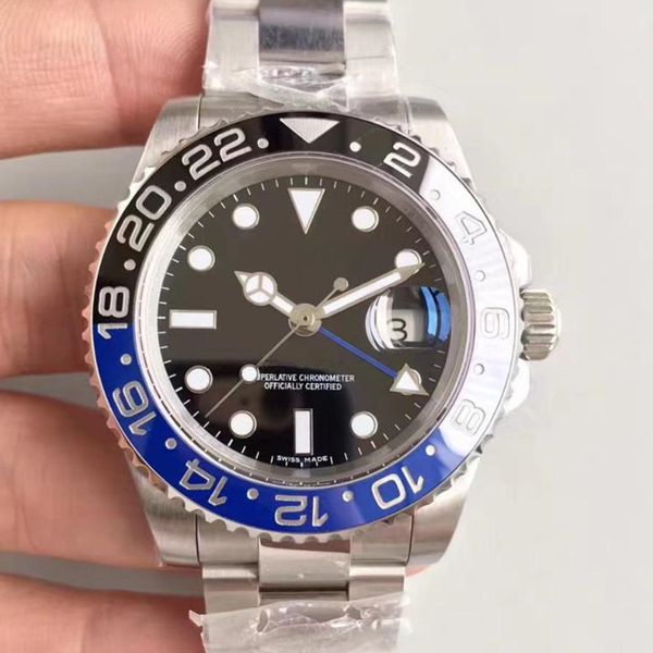 new luxury gmt mens ceramic bezel mechanical stainless steel automatic movement watch sports self-wind watches roles, Slivery;brown
new luxury gmt mens ceramic bezel mechanical stainless steel automatic movement watch sports self-wind watches roles, Slivery;brown