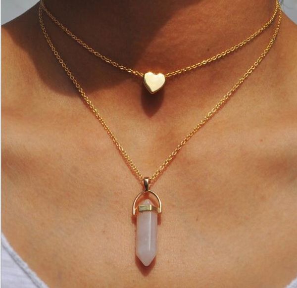 Punk Bohemian Natural Stone Beads Infinity Evil Eye Love Hearts Choker Necklaces Pendants for Women Simple Style Gifts
Punk Bohemian Natural Stone Beads Infinity Evil Eye Love Hearts Choker Necklaces Pendants for Women Simple Style Gifts