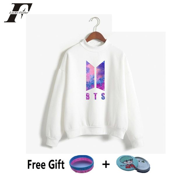 2018 bts kpop love yourself women men moletom bangtan boys oversized hooides sweatshirts turtleneck tracksuit winter clothes, Black
2018 bts kpop love yourself women men moletom bangtan boys oversized hooides sweatshirts turtleneck tracksuit winter clothes, Black
