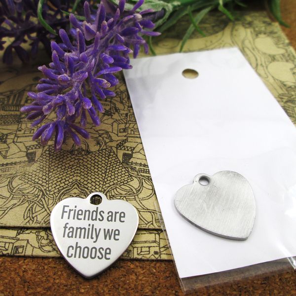 40pcs--"friends are family we choose"stainless steel charms more style for choosing diy charms pendants for necklace, Bronze;silver
40pcs--"friends are family we choose"stainless steel charms more style for choosing diy charms pendants for necklace, Bronze;silver