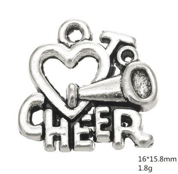 fashion word love to cheer megaphone charm jewelry other customized jewelry, Bronze;silver
fashion word love to cheer megaphone charm jewelry other customized jewelry, Bronze;silver